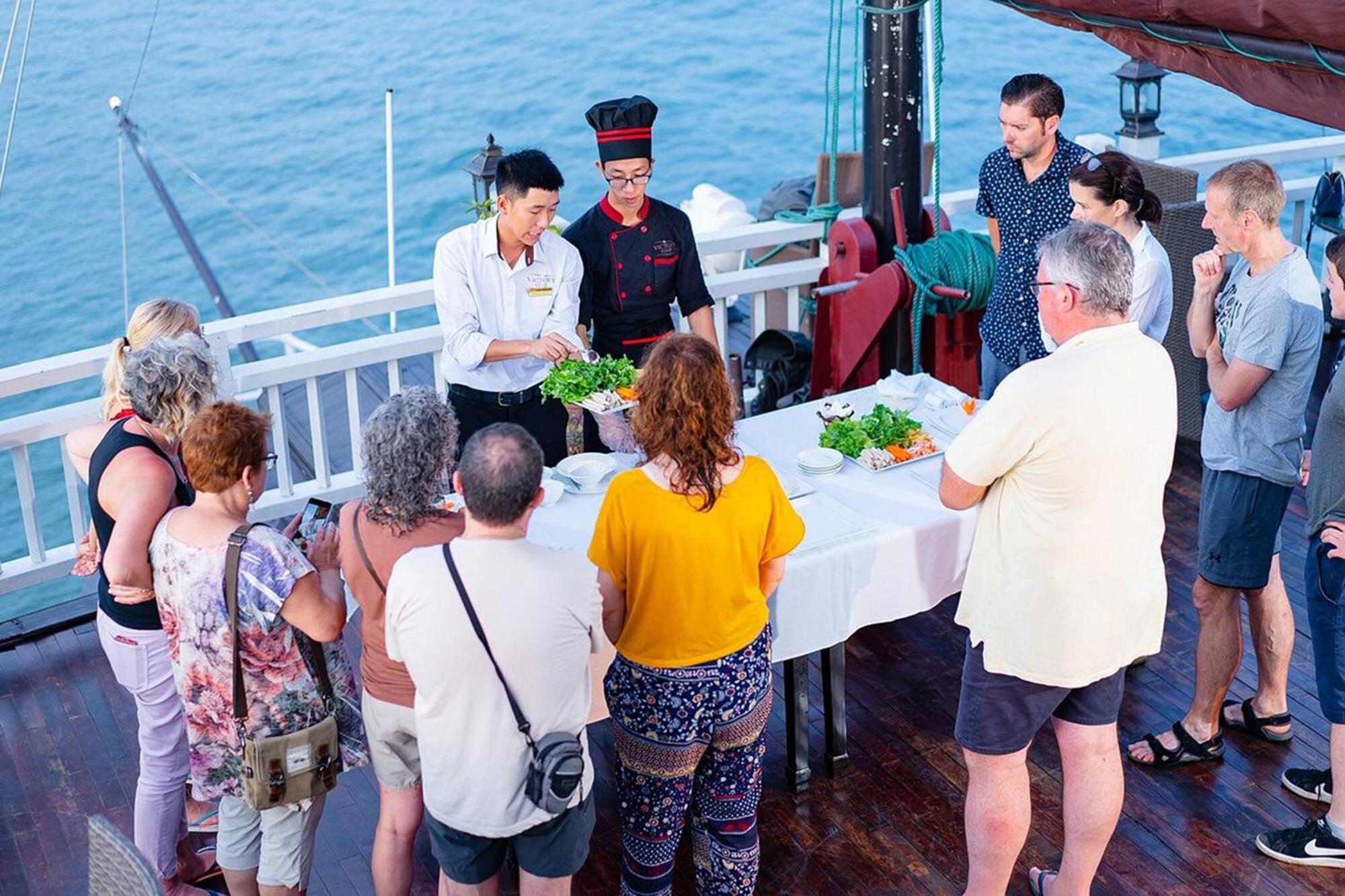 Halong Arcadia Cruise Hotell Ha Long Eksteriør bilde