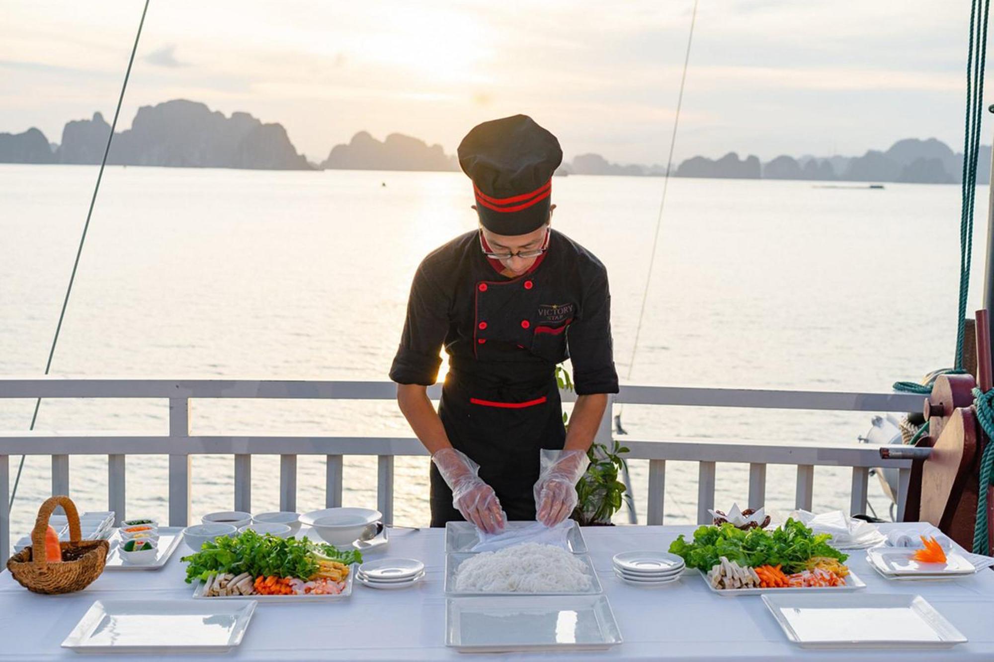 Halong Arcadia Cruise Hotell Ha Long Eksteriør bilde