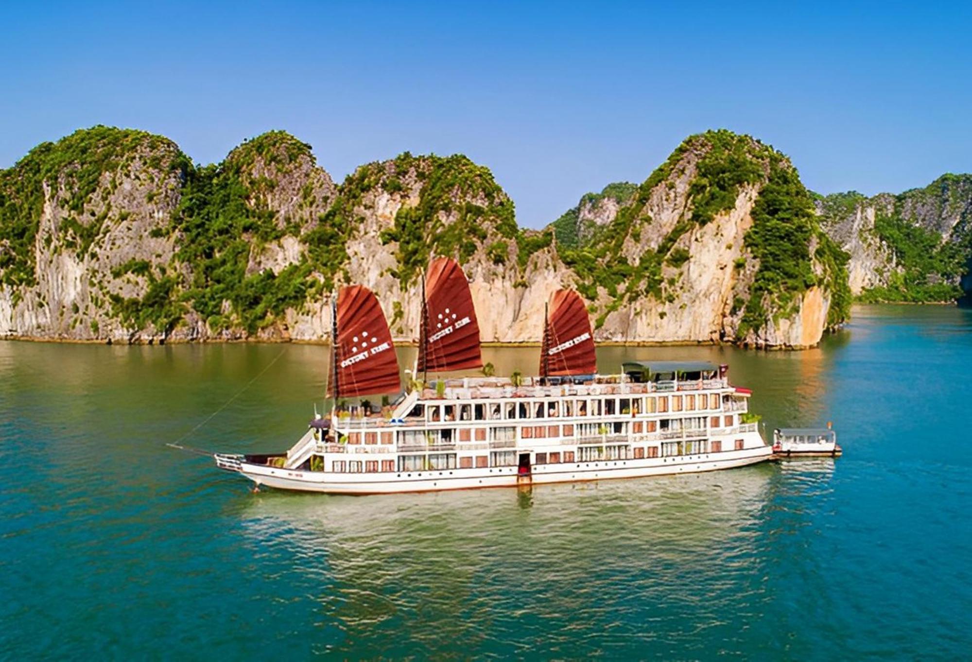 Halong Arcadia Cruise Hotell Ha Long Eksteriør bilde