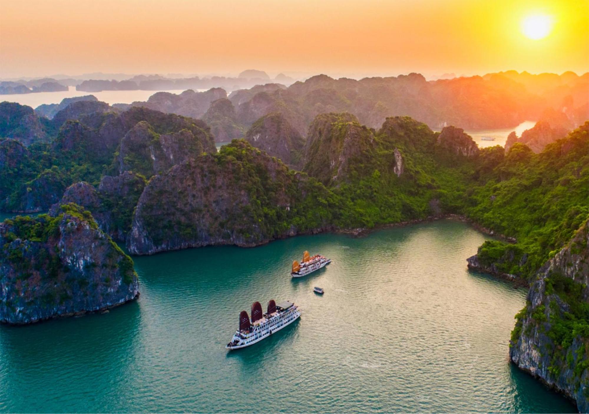 Halong Arcadia Cruise Hotell Ha Long Eksteriør bilde