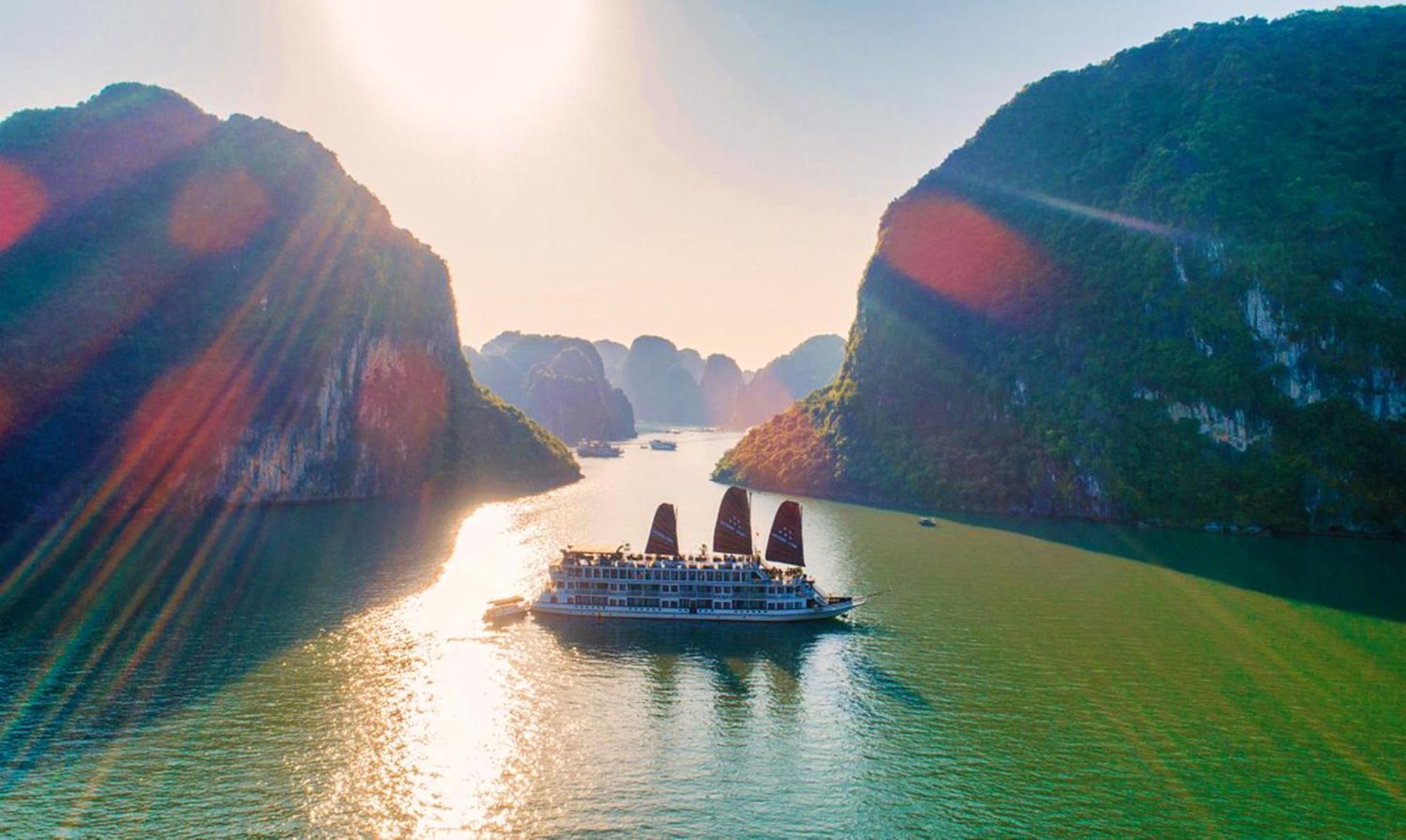 Halong Arcadia Cruise Hotell Ha Long Eksteriør bilde