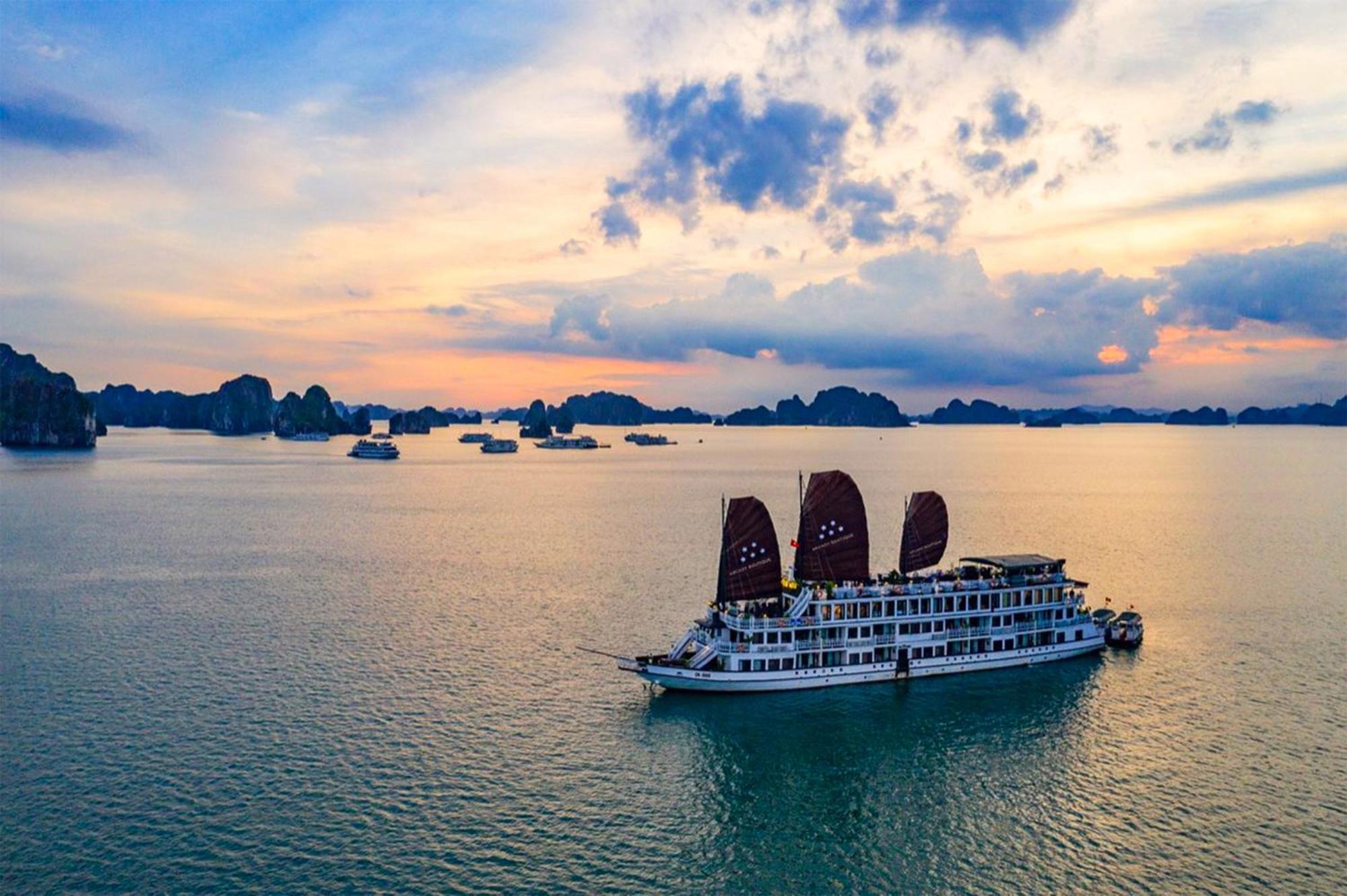 Halong Arcadia Cruise Hotell Ha Long Eksteriør bilde